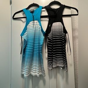 Two sleeveless tank.